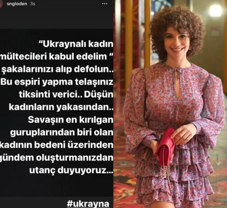 songul oden den ukrayna esprilerine yanit